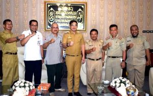 Bahas pemulihan Ekonomi Warga Pasca Bencana, Perwakilan BPBD DKI Jakarta Kunjungi Pemkot Palu