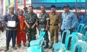 Hadiri Deklarasi Damai Di Bansel,Kasman Lassa Tampil Pakai Loreng Lengkap Mirip TNI