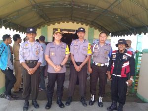 Kapolres Tolitoli Pantau Langsung Pilkades Serentak
