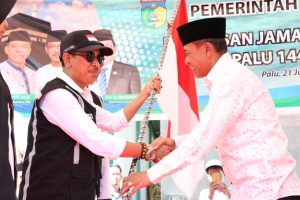 Wali Kota Palu Melepas Jamaah Calon Haji kota Palu 1440 H/2019