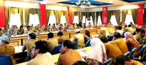 Optimalisasikan Kinerja Honorer, Walikota Palu Pimpin Rapat Evaluasi Rasionalisasi Birokrasi