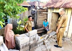 178 Rumah Warga Tolitoli Mendapat Bantuan Bedah Rumah