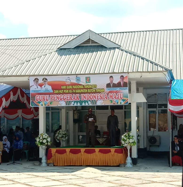 Pidato Mendikbud di Peringatan Hari Guru dan PGRI 2019 yang Dibacakan Bupati Buteng