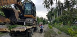 Desa Poi Terendam Banjir Lumpur ,Satgas PUPR Sulteng  Suplai Air Bersih
