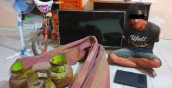 Polres Palu Tangkap Pelaku Pencurian ,Daun Pintu dan Jendela Serta Tabung Gas Ikut Diamankan