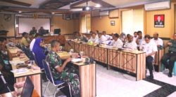 Maksimalkan Rehab Rekon Penanganan Pasca Bencana diSulteng,Korem Gelar Rapat Evaluasi