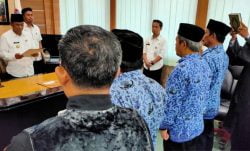 Kepala BPBD Kota Palu Berganti,Walikota Pesan Maksimalkan Urus Data Korban Penerima Bantuan Stimulan