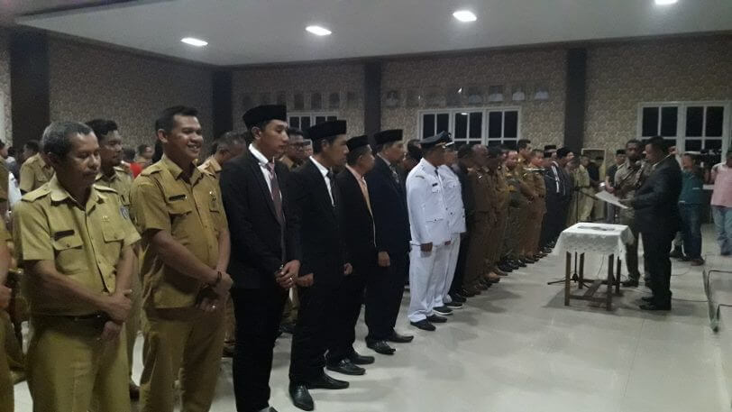 Bupati Muna melakukan Mutasi Besar Besaran, Ini Nama-Namanya