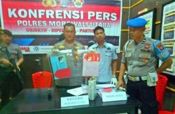 Tilep Dana Desa, Kades dan Bendahara Desa Sampalowo di Kerangkeng