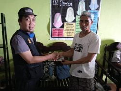 Pemuda Muhammadiyah Sulteng Beri Donasi kepada Orang Tua Qidam