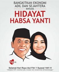 Hidayat Pastikan Gandeng Hapsa Yanti Ponulele Maju Bertarung Pilwalkot Palu 2020