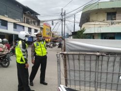 Urai Kemacetan,Polres Palu Terapkan Rekayasa Lalu Lintas