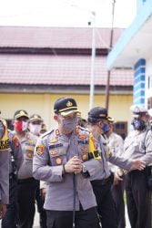 Usai dilantik,AKBP Budhi Batara Pratidina Janji Berantas Narkoba dan Korupsi di Tolitoli