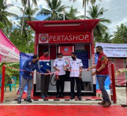 Pertashop Pertama di Pulau Sulawesi Resmi Mulai Beroperasi