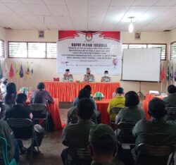 Pleno Rekapitulasi Data Pemilih di Morut ,KPU Tetapkan 83.870 Jiwa Terdaftar di DPS