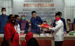 KPU Kota Palu Nyatakan Berkas Pencalonan Paslon Hidayat-Habsa Lengkap