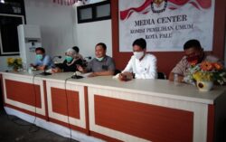 KPU Palu Larang Arak-Arakan saat Pengundian Nomor Urut Paslon Besok