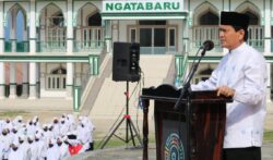 Persembahkan Untuk Hari Santri, Ratusan Santri di Sulteng Tulis Mushaf Al-Qur’an 30 Juz
