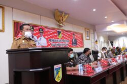 Doni Monardo Pimpin Rakor Penanganan Covid dan Percepatan Rehab Rekon Pasca Bencana Sulteng