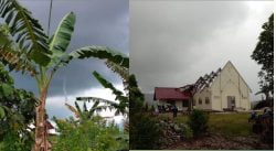Angin Puting Beliung Landa Meko, Dua Gereja Rusak dan Satu Warga Tewas