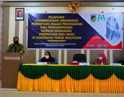 Wakil Bupati Parimo Resmi Buka Pelatihan Pemberdayaan Organisasi Perempuan Dalam Pencegahan dan Pendampingan Korban Kekerasan Perempuan dan Anak