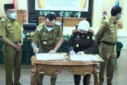 Cegah Korupsi ,Pemkab Morowali Utara Dengan Kejaksaan Negeri Morowali Tandatangani MoU