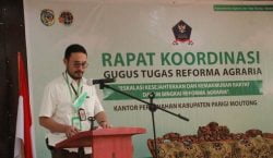 Zulfinasran Buka Rapat Koordinasi Gugus Tugas Reforma Agraria Parimo