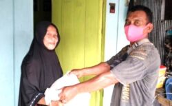 Peduli Warga Terdampak PPKM di Tolitoli, PT Rajawali Group Berbagi Sembako