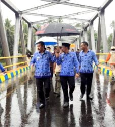 Jembatan Tinigi-Lakatan Resmi di Fungsikan, Ini Pesan Bupati Tolitoli
