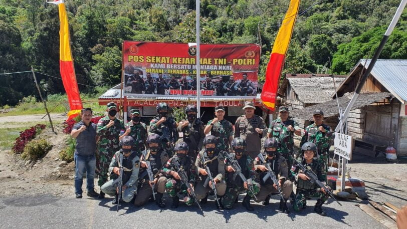 Kunjungi Pos Sekat Hae-Maholo, Danrem 132 Tadulako Himbau Sisa MIT Poso Menyerahkan diri