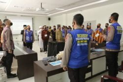Kapolda Sulteng Pimpin Para Catar Akpol dan Casis Bintara Polri Tahun 2022 Teken Pakta Integritas