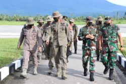 Panglima TNI Kunjungi Sulteng, Kapolda dan Danrem 132 Tadulako Pimpin Anev di Pos Kotis Tokorondo