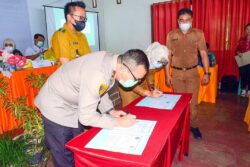 Teken MoU dengan BNNP Sulteng, Bupati Morut Kukuhkan Tim Terpadu Anti Narkotika