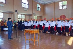 Bupati lantik 94 Kepsek , Titip Pesan Tingkatkan Mutu Pendidikan di Morowali Utara