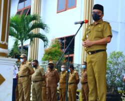 Bupati Morut : ASN  Siap Bekerja Dengan Penerapan Sistem Kerja Berbasis Tehnologi