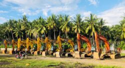 Penyidik Kejati Sulteng Sita Puluhan Dumptruck dan Eksavator Milik PT.ANI