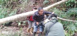 Ikut Operasi Penertiban PETI Sungai Tabong, Kapolres Tolitoli  “ Dipaksa “ Merayap