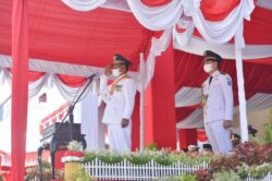 Peringatan HUT Proklamasi RI Ke-77 Tingkat Propinsi Sulteng Berlangsung Khidmat.