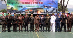 Puncak HUT TNI Ke 77, Danrem 132 Tadulako Pimpin Upacara dan Bacakan Amanat Panglima TNI