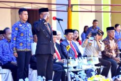 Wabup Pimpin upacara HKN ke-58 dan buka Rakerkesda Kabupaten Morowali Utara