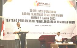 Bawaslu Sulteng Sosialisasi Strategi Optimalisasi Pengawasan Pemilu 2024