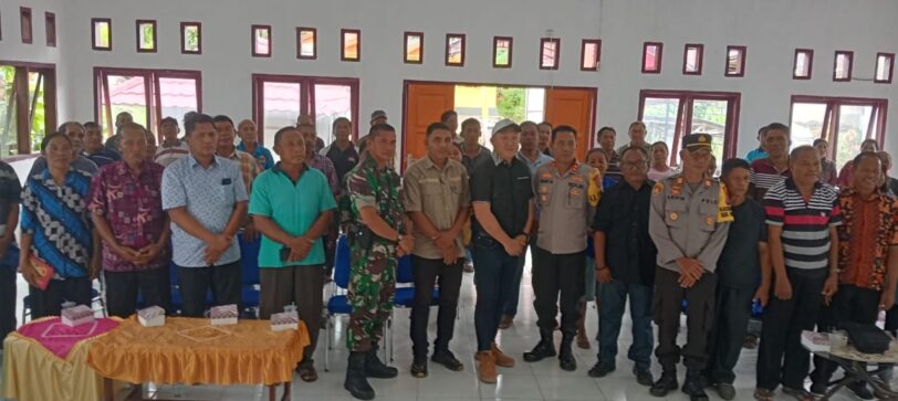 Masyarakat Antusias Hadiri Sosialisisasi PT Tallo Larono Wangkurela di Desa Toi-Toi