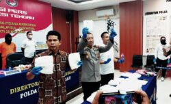 Sabu  Asal Malaysia Tujuan Sidrap di Grebek Polisi di Donggala
