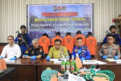 Ditpolairud Polda Sulteng Amankan Pelaku Bom Ikan