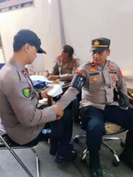 Personil OMP Tinombala 2024 Dapatkan Layanan Kesehatan Oleh Sub Satgas Yankes Polresta Palu