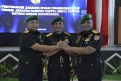 Danrem 132/Tadulako Berganti, Brigjen TNI Deni Gunawan Terima Tongkat Estafet Pengabdian