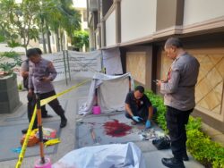 Tamu Wanita Tewas Terjatuh Dari Lantai Tiga Hotel R Dikota Palu, Bunuh Diri Atau Dibunuh?