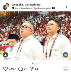 Hadiri Apel Kader Gerindra, Paslon BerAmal Simak Arahan Prabowo Terkait Cakada