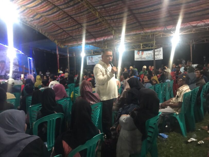 Kampanye Terbatas di Masama, Ahmad Ali Tegaskan Niatan Dirinya Maju Untuk Membangun Sulteng