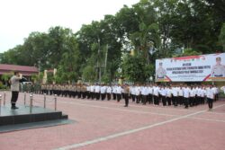 Gelar Apel Besar TNI-Polri dan PK TPS Sekota Palu Jelang Pemungutan Suara Pilkada 2024